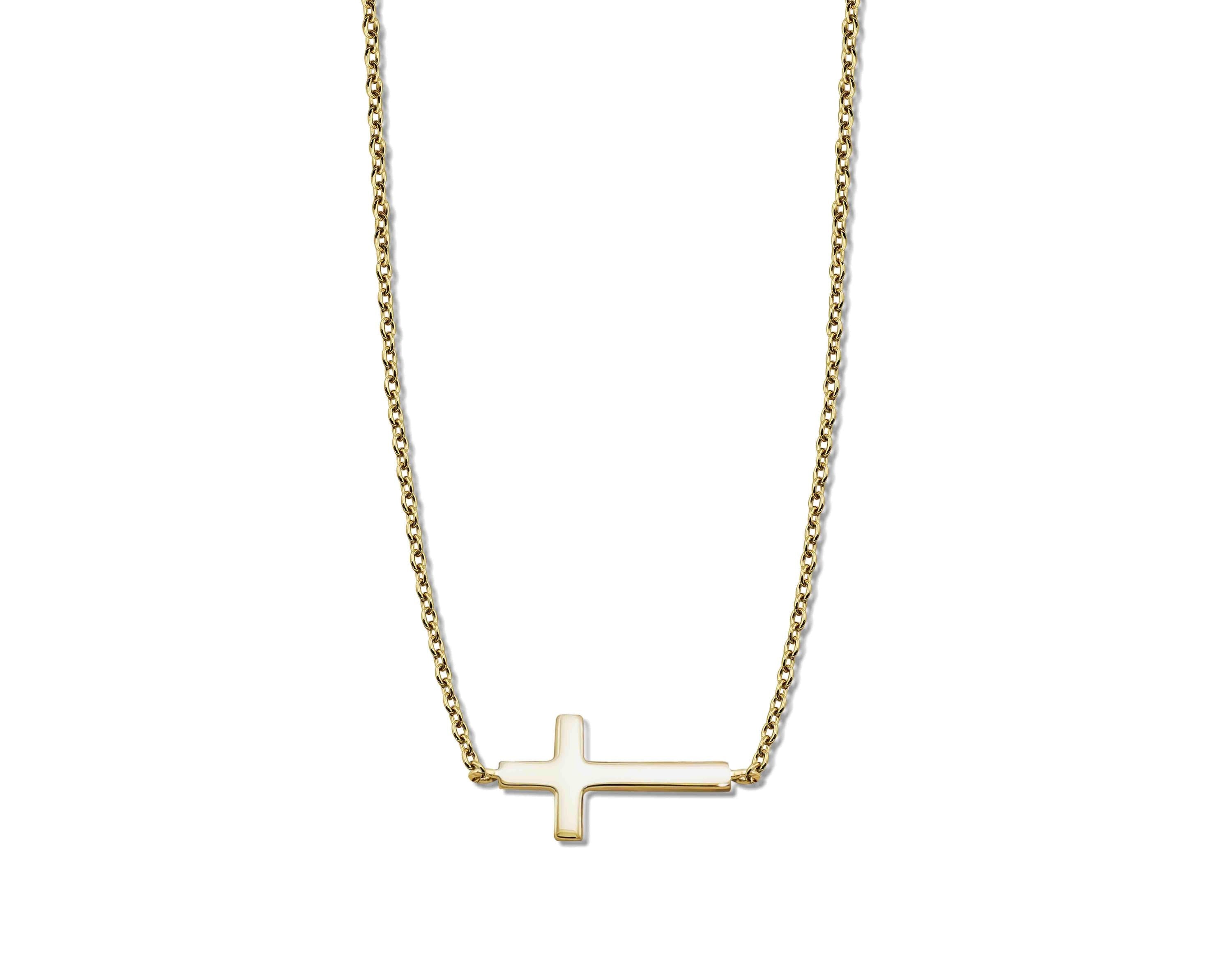 Ketting Kruisje Goudkleur XN011G