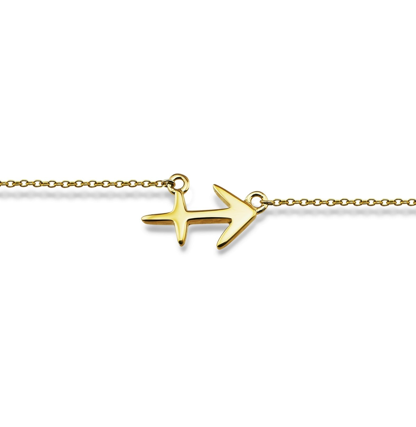 Boogschutter Armband Gold-Plated Zodiac ZB012G Jwls4u